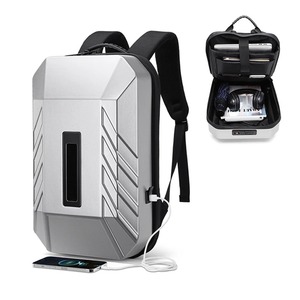 Sac à dos d'affaires multifonction pour hommes <span class=keywords><strong>Pc</strong></span> Hard Shell Laptop Bag Smart Cool Led Men USB Charging Anti-theft Waterproof Backpack - Product Image 2
