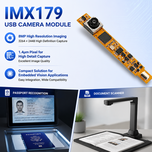 Módulo de Cámara USB IMX179 de 8MP de Alta Resolución con Enfoque Automático de 1.4μm, Visión Integrada Compacta para Reconocimiento de Pasaportes y Escáner de Documentos - Product Image 3