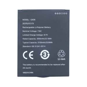 Paquete de Baterías Recargables de Polímero de Litio OEM de 7.6V 3100mAh para Nexgo GX06 N96 POSTerminal - Product Image 1