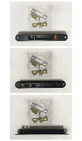 Serrure de fenêtre de porte coulissante Serrure à crochet en aluminium Accessoires de serrure à crochet de porte