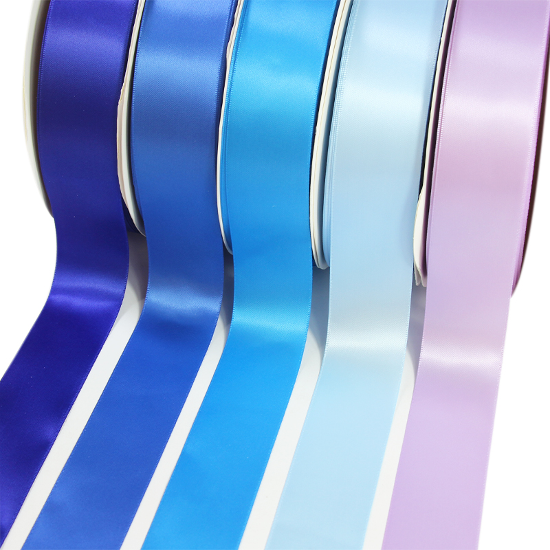 High Quality Custom Silk Wedding Ribbons for Gift Paper Christmas Ribbon Roll Wholesale