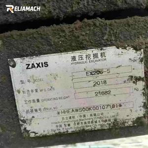 รถขุด <span class=keywords><strong>HITACHI</strong></span> <span class=keywords><strong>EX200</strong></span> <span class=keywords><strong>5</strong></span>เครื่องจักรตีนตะขาบที่ทนทาน2018รุ่น7811ชั่วโมงสำหรับ <span class=keywords><strong>Hitachi</strong></span> - Product Image 5