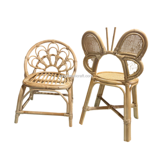 Silla de Mimbre Hecha a Mano para Niños, Silla de Ratán para Bebés, Accesorios de Fotografía, Decoración de Eventos, Muebles para Fiestas - Product Image 6