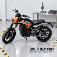 Moto électrique hybride certifiée EEC DOT, moto à deux roues, ATV, moto électrique pour adultes, homologuée pour la conduite sur route