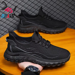 Men's Casual Fly-Woven Mesh Sports Shoes for Spring & Summer Breathable Soft-Soled <b>Runners</b> - Product Image 1