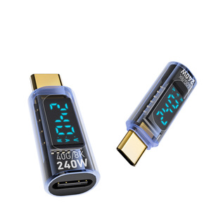 อะแดปเตอร์แสดงผลดิจิตอล TYPE-C รองรับอะแดปเตอร์ OTG เต็มรูปแบบตัวแปลงแสดงผลดิจิตอล240W - Product Image 1