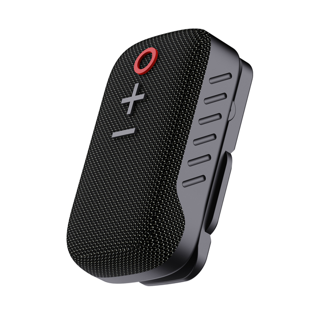 Magnetic Wearable for 5.3 2W Built-in Mic Speaker Clip on Portable Running Golf Bike Computer Speaker for Hiking Camping