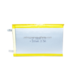 BIS certificate <span class=keywords><strong>3</strong></span>,7 V lipo battery pack from Battery Lithium Polymer 5000 mAh for Dyno - Product Image 1