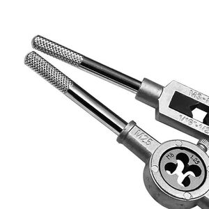 High Quality <strong>40PCS</strong> Tool Box <strong>Set</strong> Tap &amp; Die with Holder and Adjustable <strong>Wrench</strong> Hard Case OEM - Product Image 5