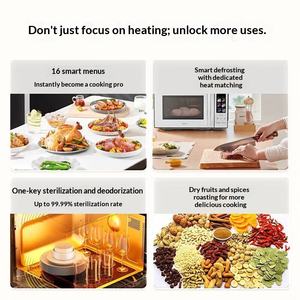 <span class=keywords><strong>Four</strong></span> à micro-ondes Midea Inverter 900W, type plat, petit, <span class=keywords><strong>mini</strong></span>, intelligent, écran couleur, micro-cuiseur tout-en-un, C23K4 - Product Image 3