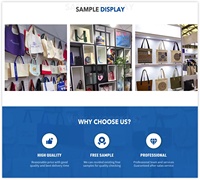 Dompet Kanvas Mini Ramah Lingkungan Grosir, Logo Dapat Disesuaikan, untuk Koin dan Kunci