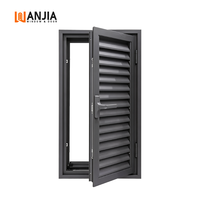 Commande en gros de persiennes en aluminium et verre pour l'extérieur des bâtiments résidentiels et commerciaux, persiennes de ventilation imperméables