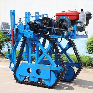 Mini Cosechadora de Ajo de 32 Hp con Transmisión por Engranajes, Alta Productividad, Color Azul - Product Image 2