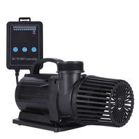 Meilleur prix Max 6000L/h Machine de pompage d'eau submersible AC 55W DC pompes à fréquence variable pour étang à poissons aquariums natation