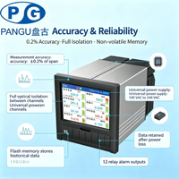 Enregistreur sans papier de qualité industrielle Pangu VX6300 |   Entrée multi-canaux universelle pour la surveillance de la température, de la pression et du débit