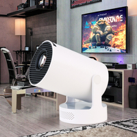 Projecteur portable Junuo New HY300 Ultra Android 11, home cinéma et jeux, projecteur intelligent portable 720P, mini projecteur home cinéma