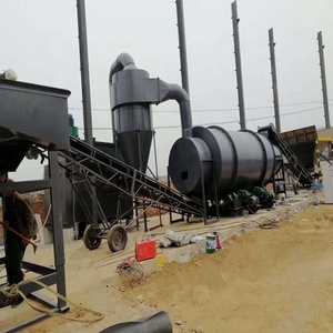 الروتاري طبل إجمالية صغيرة مجفف 3 تمرير مجفف دوّار للرمل و الرمال المعدنية نظام التجفيف خط الانتاج - Product Image 6