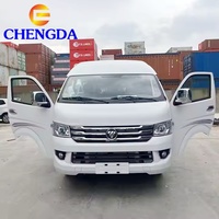 Mini-bus Foton View CS2 G9 à toit surélevé pour 15/16/19 passagers, conduite à gauche/droite, véhicule utilitaire léger, minibus urbain à prix réduit