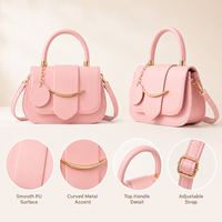 Sac fourre-tout en PU texturé pour femme, style moderne structuré, avec poignée supérieure et bandoulière amovible – Sac à main inspiré