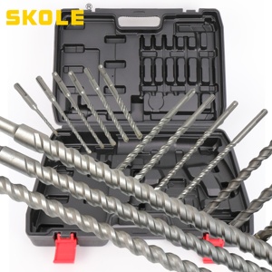 Forets <span class=keywords><strong>SDS</strong></span> MAX 28 mm en carbure YG8 à pointe plate pour béton et maçonnerie, fixation rapide, garantie 3 ans - Product Image 3