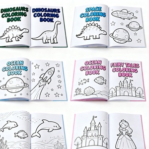 Servicio de Impresión de Libros para Colorear Personalizados de Fábrica Profesional en China, Juego de Libros para Colorear para Adultos y Niños - Product Image 1