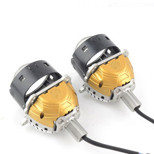 Lente de Faro de proyector LED 120W Bi LED lente de proyector 3,0 estilo de coche sin pérdidas Retrofit Hi/Lo Beam Blue Bi LED lente de proyector - Product Image 6