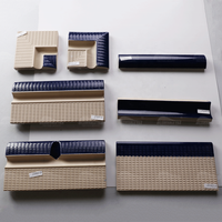 Precio barato al por mayor 240x115mm Bullnose de porcelana antideslizante borde piscina frontera azulejos