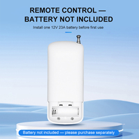 TOMZN 234P Commutateur de transfert automatique sans fil ATS 433 MHz à double alimentation, télécommandé, pour une alimentation ininterrompue