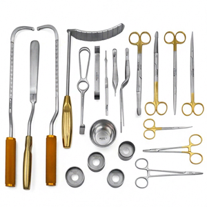 Kit d'instruments pour la réduction mammaire, kit de mammoplastie, ciseaux SuperCut, rétracteurs, CE ISO - Product Image 1