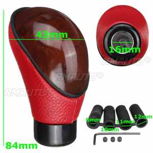 Palanca de Cambios Manual Universal para Automóvil, de Cuero PU, con Adaptador de 8mm, 10mm, 11mm y 12mm para Hyundai y Toyota - Product Image 6