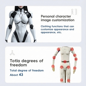 Bionischer Humanoider Empfangsroboter Maßgefertigter Silikonkörper Reichhaltige Ausdrucksfähigkeit - Product Image 5