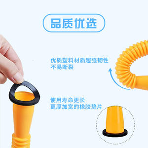 Bouchons de protection antidérapants en plastique à clipser pour tuyaux filetés de réservoir d'urée, écrous hexagonaux et pièces de pompe à carburant - Product Image 5