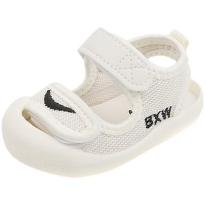 Calzado informal de estilo para niños y bebés, venta al por mayor, nuevo diseño, zapatos de verano en blanco y negro para niños, sandalias deportivas de moda para niñas para niños - Product Image 6