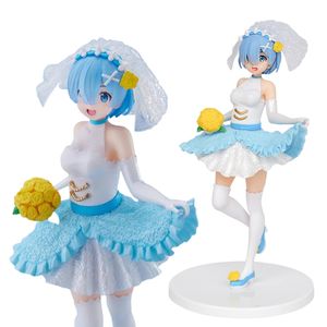 Figurine d'action en PVC de collection Rem de l'anime <span class=keywords><strong>Re</strong></span>:<span class=keywords><strong>Zero</strong></span> - Starting Life in Another World, 18 cm, cosplay - Product Image 2
