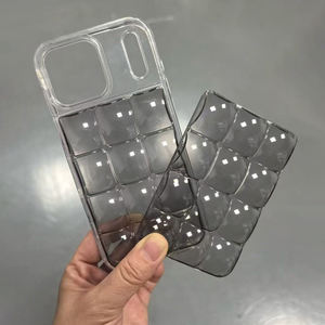 <span class=keywords><strong>Coque</strong></span> de téléphone en TPU à texture 3D de luxe 2026 avec design antichoc, <span class=keywords><strong>coque</strong></span> souple à couverture intégrale pour iPhone 15/16/17 - Product Image 1