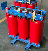 Transformateur triphasé sec HaiRui SCB11, encapsulé dans de la résine époxy, entrée 11kV/380V, 50/60Hz, MV/HV, 3 bobines, transformation ovale