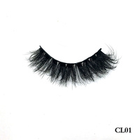 Lot de 5 paires de faux cils 3D en vison synthétique, bandes de cils effet naturel, doux et volumineux pour extension de cils et maquillage