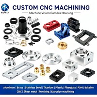 Boîtiers métalliques pour caméra en aluminium 6063 anodisé sur mesure, services d'usinage CNC de précision pour boîtiers de caméra de vision industrielle automatisée