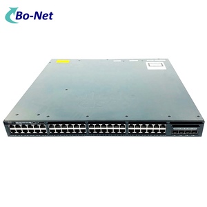 Được Sử Dụng 650 Series Switch L3 WS-C3650-48PS-E 48X10/100/1000 (PoE +) + 4 X SFP 640WAC Power IP BASE Neetwork Switch - Product Image 1