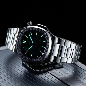 Men <b>Automatic</b> Watch Square Luxury Mechanical <b>Wristwatch</b> Luminous Date,24 Hours,Small Second Dial - Product Image 6