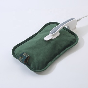 Bolsa/Botella de <span class=keywords><strong>Agua</strong></span> <span class=keywords><strong>Caliente</strong></span> Eléctrica Recargable de Tela de Franela, Nuevo Diseño 2024 - Product Image 1