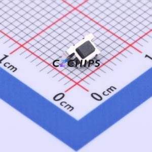GT-TA037A-H029-L1 Tactile Switch SMD Switch Single Pole Single Throw Rectangle Button 1.6N Horizontal Mount - Product Image 1