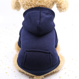 High Quality Cotton Dog Hoodie Plain Solid Design Sustainable Feature Winter Summer Apparels Available Small Large XXL Wholesale - Product Image 3