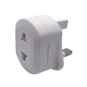 <span class=keywords><strong>Adaptateur</strong></span> de prise de courant électrique 13A 2 broches EU à 3 broches UK US à UK Fused Conversion Plug <span class=keywords><strong>Type</strong></span> <span class=keywords><strong>G</strong></span> Noir Blanc - Product Image 2