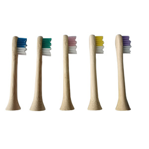 Combinaison de recharge de têtes de brosse à dents, en bambou, 5 pièces, première vente - Product Image 3