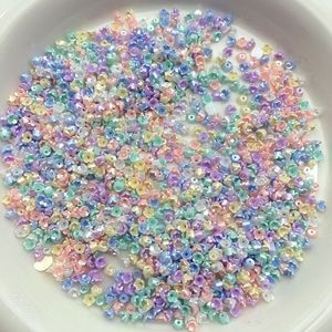 Perles en résine 3D pour nail art, fleurs plates de 3,5 mm, accessoires de bijoux DIY, bling-bling, en plastique, collection Printemps 2024, origine Yiwu - Product Image 2