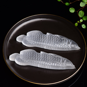 Original <strong>Gem</strong> Chakra Selenite Gypsum Gold Arowana Wholesale Sold in Bulk Natural Home Decoration Crystal <strong>Image</strong> - Product Image 2