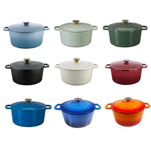 <span class=keywords><strong>Casserole</strong></span> en fonte émaillé, acier inoxydable, <span class=keywords><strong>5L</strong></span> - Product Image 3