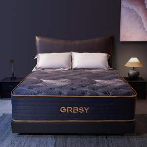 Colchón <span class=keywords><strong>Enro</strong></span> de Diseño Moderno con Cubierta Acolchada y Resortes Ensacados, Espuma de Alta Densidad, Garantía de 10 Años - Uso en Apartamentos y Hoteles - Product Image 1