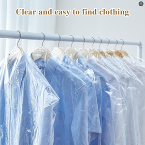 Cubiertas <span class=keywords><strong>de</strong></span> almacenamiento transparentes y automáticas a prueba <span class=keywords><strong>de</strong></span> polvo, bolsas <span class=keywords><strong>de</strong></span> vestir, <span class=keywords><strong>bolsa</strong></span> <span class=keywords><strong>de</strong></span> polvo para ropa, bolsas colgantes para ropa, máquina para fabricar - Product Image 2